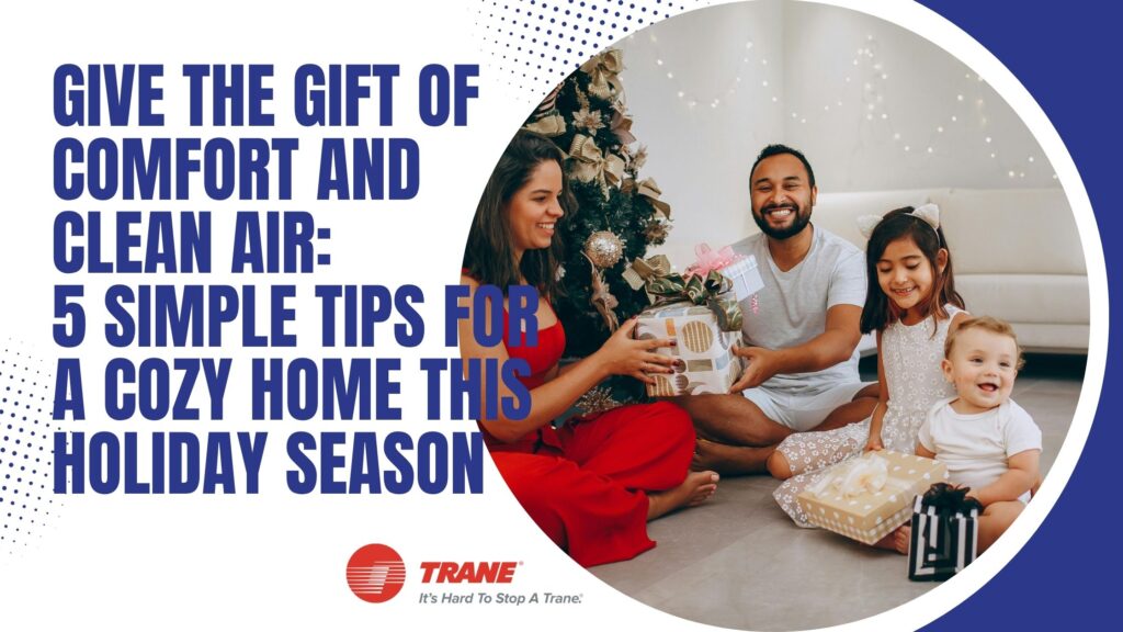 Give the Gift of Comfort and Clean Air: 5 Simple Tips for a Cozy Home This Holiday Season